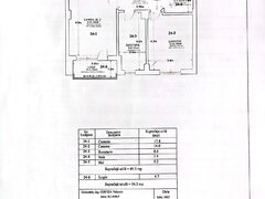 1 Decembrie, bloc nou, 2 camere, decomandat, etaj 3, semimobilat